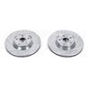 Power Stop 09-10 Lexus GS350 Front Evolution Drilled & Slotted Rotors - Pair PowerStop