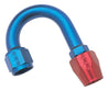 Russell Performance -12 AN Red/Blue 180 Degree Full Flow Hose End (1-1/2in Centerline Radius) Russell