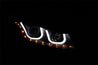 ANZO 2008-2012 Honda Accord Projector Headlights w/ U-Bar Black ANZO
