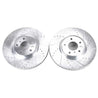 Power Stop 07-08 Infiniti G35 Front Evolution Drilled & Slotted Rotors - Pair PowerStop