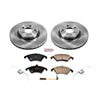 Power Stop 13-14 Mercedes-Benz C300 Front Autospecialty Brake Kit PowerStop