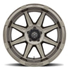 ICON Bandit 20x10 6x5.5 -24mm Offset 4.5in BS Gloss Bronze Wheel ICON