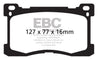 EBC 12+ Hyundai Equus 5.0 Yellowstuff Front Brake Pads EBC