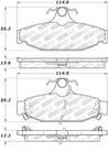 StopTech Street Touring Brake Pads Stoptech