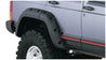 Bushwacker 84-01 Jeep Cherokee Cutout Style Flares 2pc Fits 4-Door Sport Utility Only - Black Bushwacker