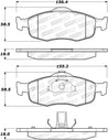 StopTech Street Brake Pads Stoptech