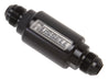Russell Performance Black Anodized (3in Length 1-1/4in dia. -6 male inlet/outlet) Russell