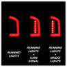 Spyder 07-09 Dodge Ram 2500/3500 V3 Light Bar LED Tail Lights - Blk Smoke ALT-YD-DRAM06V3-LBLED-BSM SPYDER