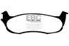 EBC 00-01 Ford Expedition 4.6 2WD Yellowstuff Rear Brake Pads EBC