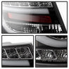 Spyder Audi A6 05-08 4Dr Sedan( not fit Quattro) Light Bar LED Tail Lights Blk ALT-YD-AA605-LBLED-BK SPYDER