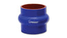 Vibrant 4 Ply Reinforced Silicone Hump Hose Connector - 1.5in I.D. x 3in long (BLUE) Vibrant