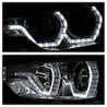 Spyder 12-14 BMW F30 3 Series 4DR Projector Headlights - LED DRL - Smoke (PRO-YD-BMWF3012-DRL-SM) SPYDER