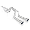 Stainless Works 2006-09 Trailblazer SS 6.0L 2-1/2in Chambered Exhaust X-Pipe Center Bumper Exit Stainless Works