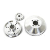 BBK 96-01 Mustang 4.6 GT Cobra Underdrive Pulley Kit - Lightweight CNC Billet Aluminum (3pc) BBK