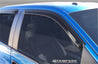 Stampede 2009-2014 Ford F-150 Crew Cab Pickup Tape-Onz Sidewind Deflector 4pc - Smoke Stampede