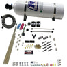 Nitrous Express 8 Cyl Dry Direct Port 2 Solenoids Nitrous Kit (200-600HP) w/15lb Bottle Nitrous Express