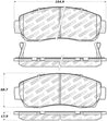 StopTech Street Select Brake Pads Stoptech