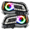 Oracle 11-14 Chrysler 300C SMD HL - Black - NON HID - ColorSHIFT w/ Simple Controller ORACLE Lighting