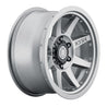 ICON Rebound Pro 17x8.5 6x5.5 0mm Offset 4.75in BS 106.1mm Bore Titanium Wheel ICON