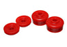 Energy Suspension 95-99 Mitsubishi Eclipse FWD./AWD Red Front Shock Upper Bushing Set Energy Suspension