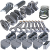 Eagle Chevy Pro Street 384 Rotating Assembly 4140 Crankshaft w/ 4340 I Beam Rods &amp; Flat Top Pist Eagle