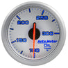 Autometer Airdrive 2-1/6in Oil Temp Gauge 100-300 Degrees F - Silver AutoMeter