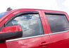 AVS 07-10 Mitsubishi Outlander Ventvisor In-Channel Front & Rear Window Deflectors 4pc - Smoke AVS