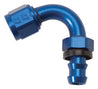 Russell Performance -10 AN Twist-Lok 150 Degree Hose End (15/16in Radius) Russell