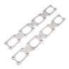 Stainless Works Chevrolet LT5 Flat Rectangular Port Header 304SS Exhaust Flanges 2in Primaries Stainless Works
