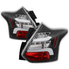 Spyder 12-14 Ford Focus 5DR LED Tail Lights - Black (ALT-YD-FF12-LED-BK) SPYDER