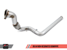 AWE Tuning Audi B9 A4 Track Edition Exhaust Dual Outlet - Diamond Black Tips (Includes DP) AWE Tuning