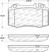 StopTech Street Brake Pads Stoptech