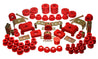 Energy Suspension 73-80 Chev/GMC 4WD w/Aftermarket Front Springs Red Hyper-Flex Master Bushing Set Energy Suspension