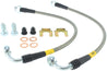 StopTech 06-09 Pontiac Solstice Stainless Steel Front Brake Line Kit Stoptech