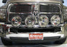 N-Fab Light Bar 10-17 Dodge Ram 2500/3500 - Gloss Black - Light Tabs N-Fab