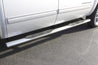 Lund 2019 Chevy Silverado 1500 Double Cab 4In Oval Straight SS Nerf Bars - Polished Stainless LUND