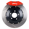 StopTech 89-95 Nissan Skyline GT-R R32 Rear BBK ST22 328x28 Slotted Rotors Red Calipers Stoptech
