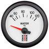 Autometer Stack 52mm 40-120 Deg C M10 Male Electric Water Temp Gauge - White AutoMeter