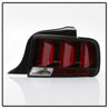 Spyder 05-09 Ford Mustang (Red Light Bar) LED Tail Lights - Black ALT-YD-FM05V3-RBLED-BK SPYDER