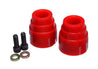 Energy Suspension 1996-2009 Toyota 4Runner Rear Bump Stops (Red) Energy Suspension
