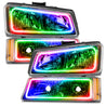 Oracle 03-06 Chevy Silverado Pre-Assembled Headlights w/ Parking Lights - ColorSHIFT w/o Controller ORACLE Lighting