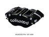 Wilwood Caliper-GN6R-L/H-Black Ano (.80 Thk Pad) 1.75/1.38/1.38in Pistons 1.38in Disc Wilwood