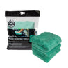 Chemical Guys Ultra Edgeless Microfiber Towel - 16in x 16in - Green - 3 Pack Chemical Guys