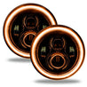 Oracle Jeep Wrangler JL/Gladiator JT 7in. High Powered LED Headlights (Pair) - Amber ORACLE Lighting