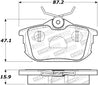 StopTech Street Brake Pads Stoptech