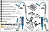 Superlift 05-20 Toyota Tacoma 4WD (Excl TRD Pro Models) - w/ King Shocks 3in Lift Kit Superlift