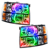Oracle 07-13 Chevrolet Silverado SMD HL - Square Style - ColorSHIFT ORACLE Lighting