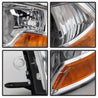 Xtune Dodge Ram 1500 09-12 ( Non Quad Headlights ) Crystal Headlights Chrome HD-JH-DR09-AM-C SPYDER
