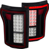 ANZO 2015-2016 Ford F-150 LED Taillights Red/Clear ANZO