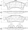 StopTech Street Brake Pads Stoptech